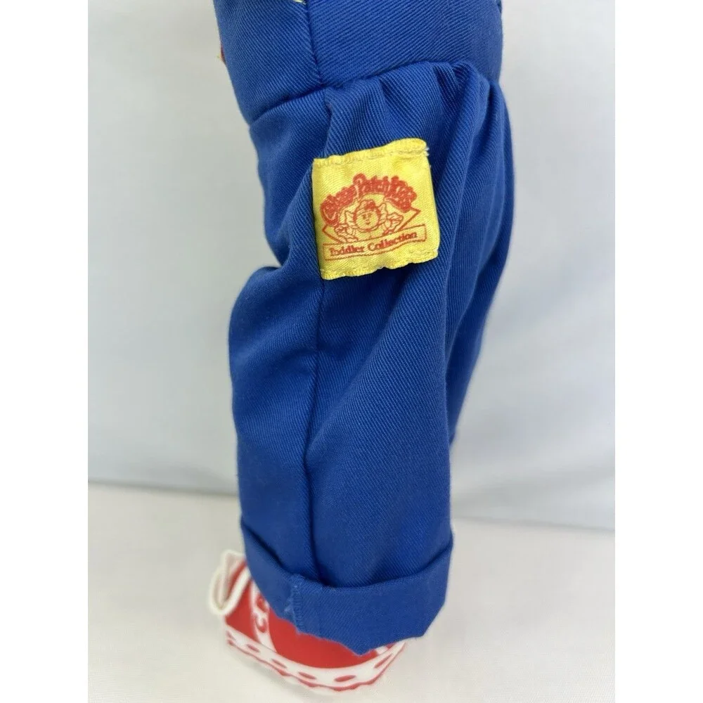 First Edition Cabbage Patch CPK Boy Red Hair Blue Eyes Freckles Overalls 1990